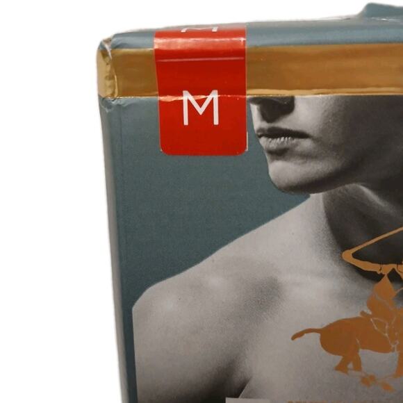 3 Pc Beverly Hills Polo Club Boxer Briefs Sz M Black Gray Cotton Stretch Luxury - Picture 8 of 8